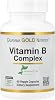 California Gold Nutrition, Vitamin B Complex, Folic Acid, Biotin, Pantothenic Acid, Vitamin B6, Veggie Capsules, 60 Veggie Capsules
