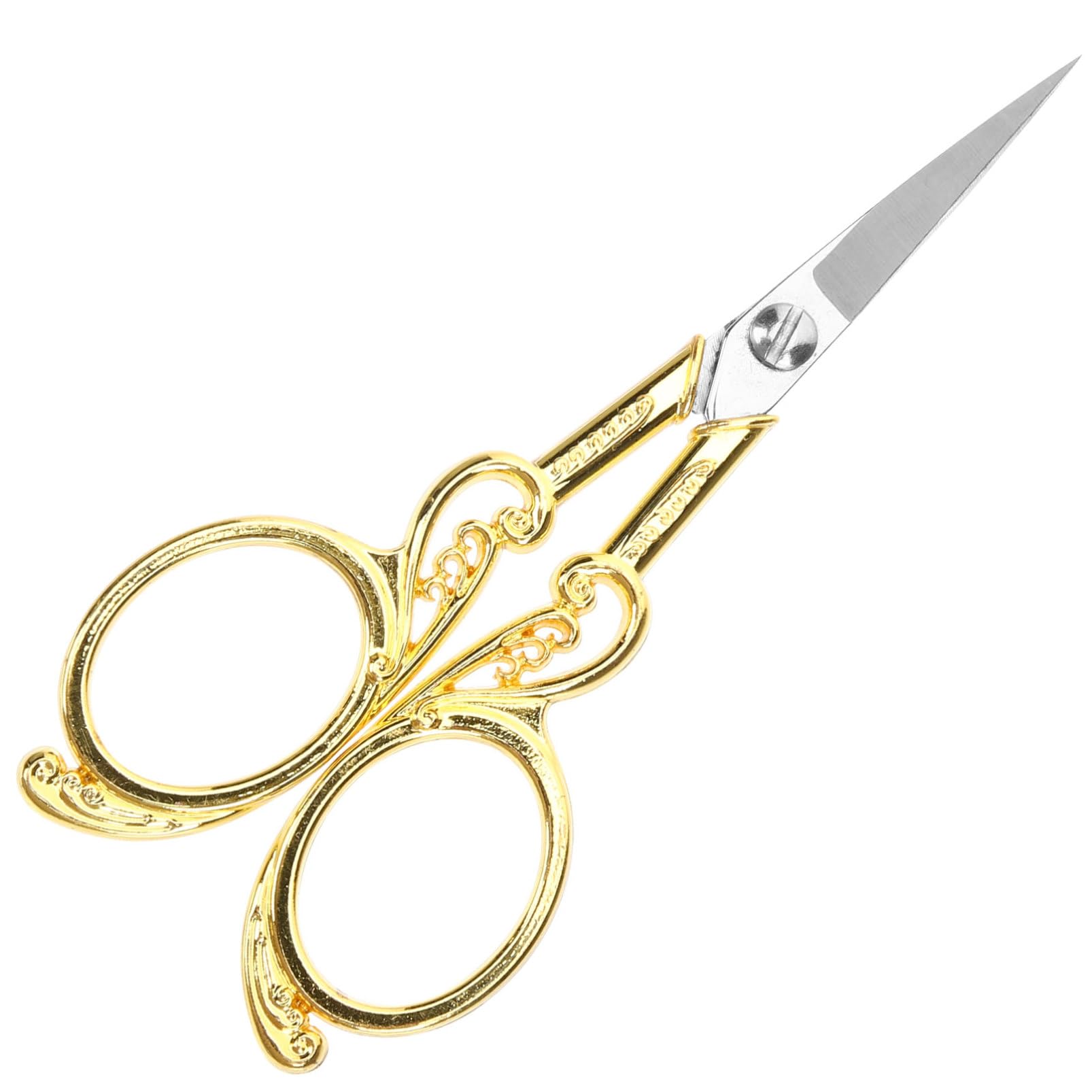 SHINEOFI 5pezzi Forbici Inossidabile Per Cucito e Ricamo Design Vintage Elegante Per Uso Domestico e Ufficio Facili Da Usare Per Tessuti e Filo