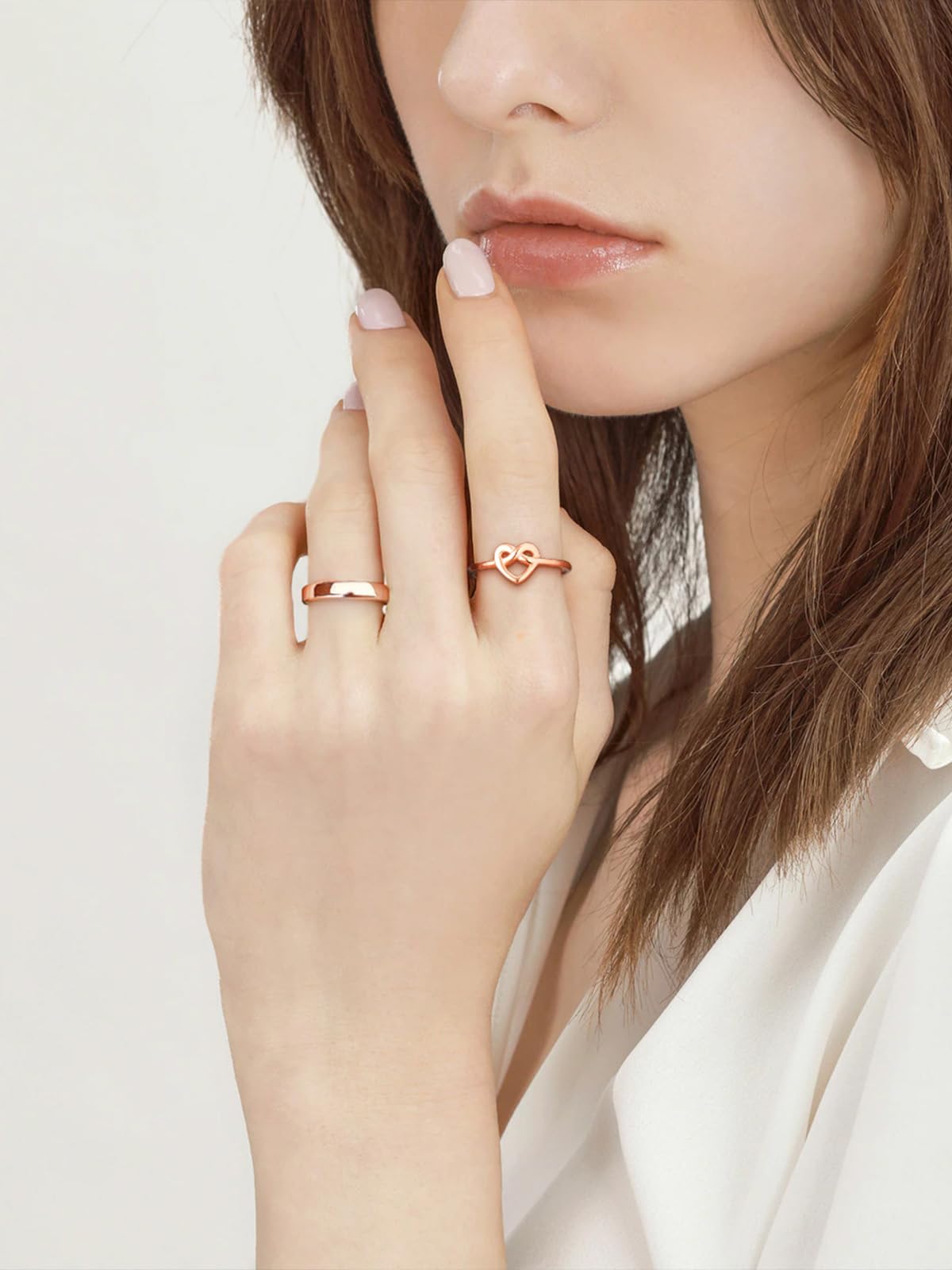 Bestyle S925 Anello Donna Cuore Celtico, Simbolo di Energia e Amore Infiniti, Anelli Donna Argento Sterling, Regalo Ragazza Fidanzata Compleanno
