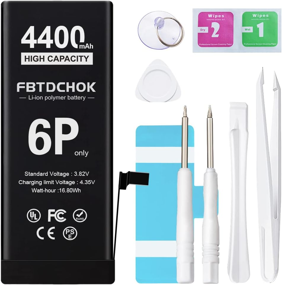 4400mAh High Capacity Battery Replacement for iPhone Uganda Ubuy