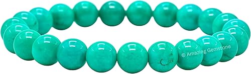 Miniatura 22 de Amazing Gemstone Pulsera de cristal para mujeres y hombres, pulsera de cristal curativo de protección, pulsera elástica con cuentas de piedras