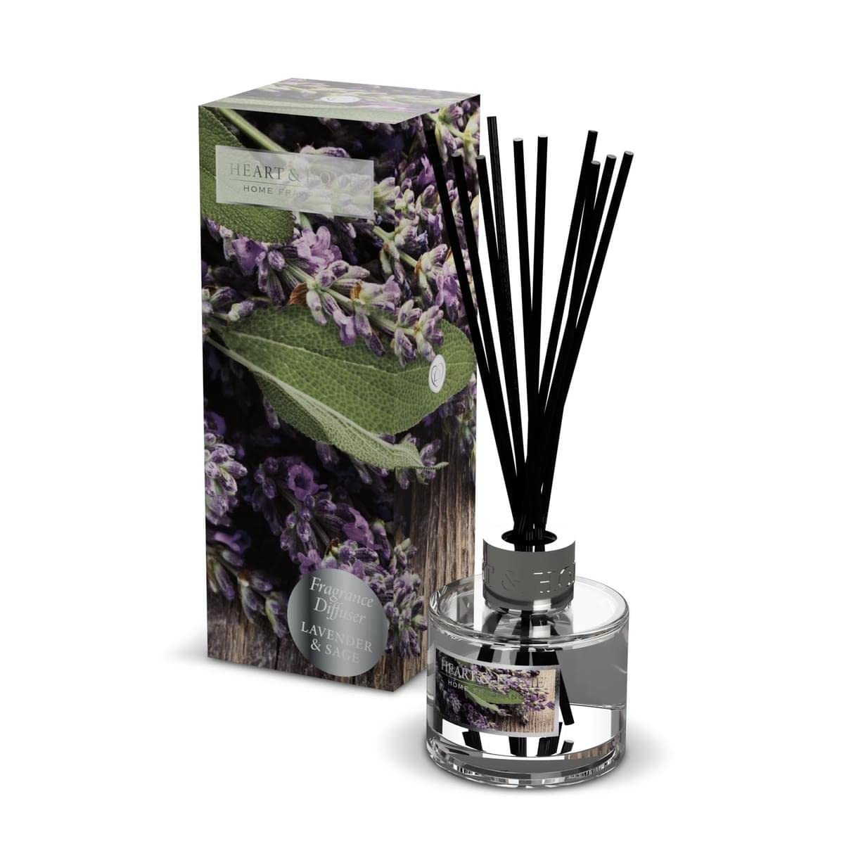 Heart & Home Reed Diffuser (lavender and sage)