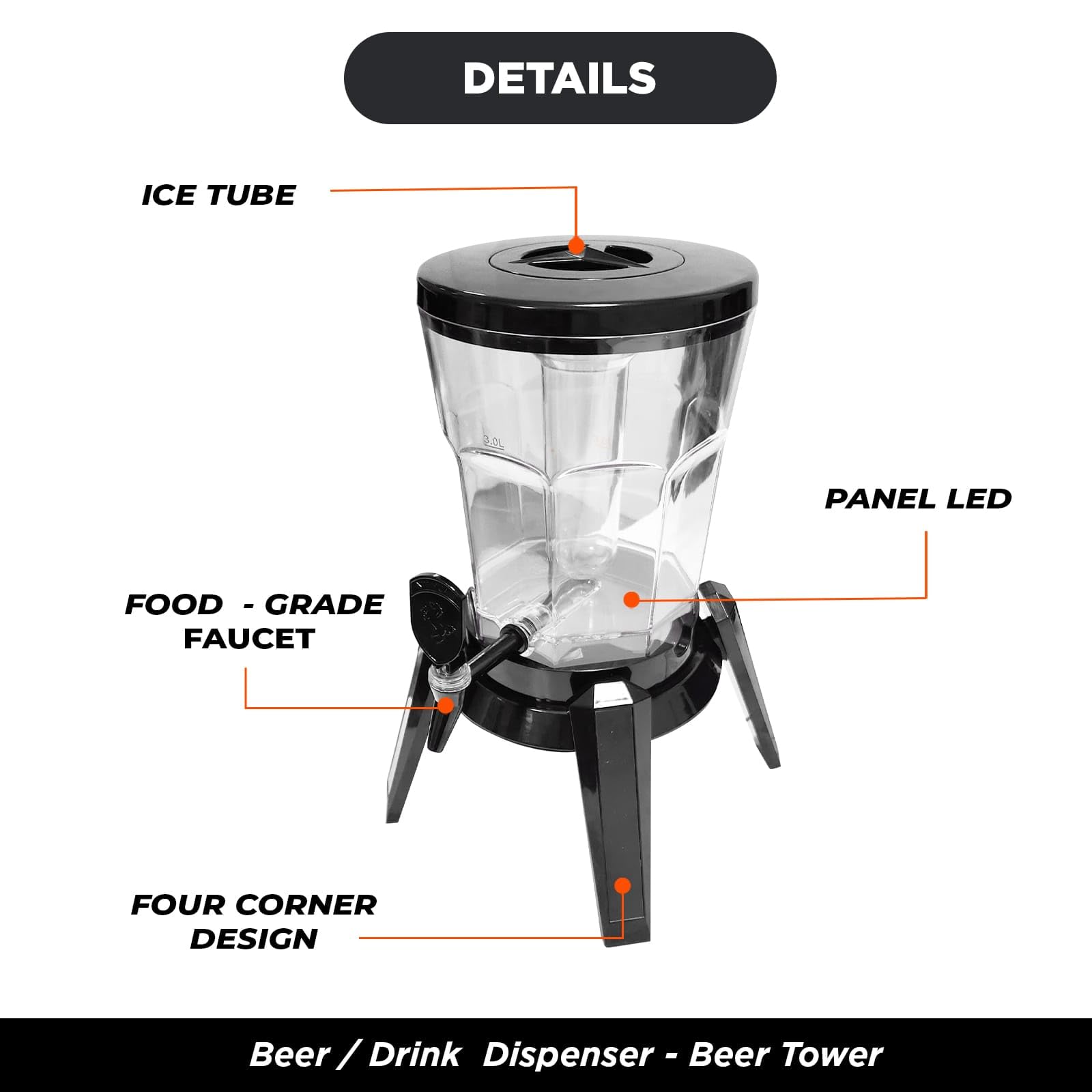Grindmaster Cecilware 02652L Bean Hopper, Hc600, Spare Part