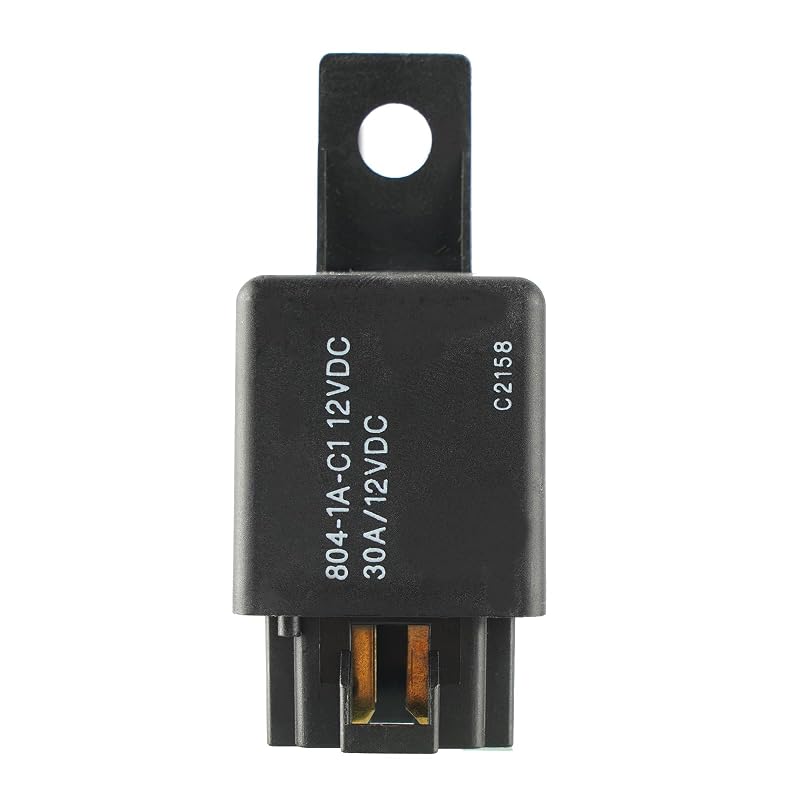 Relé automotivo 804-1A-C1 EC-HPOCKET 12 VDC 4 pinos 30 A SPNO com conexão rápida – 1 unidade