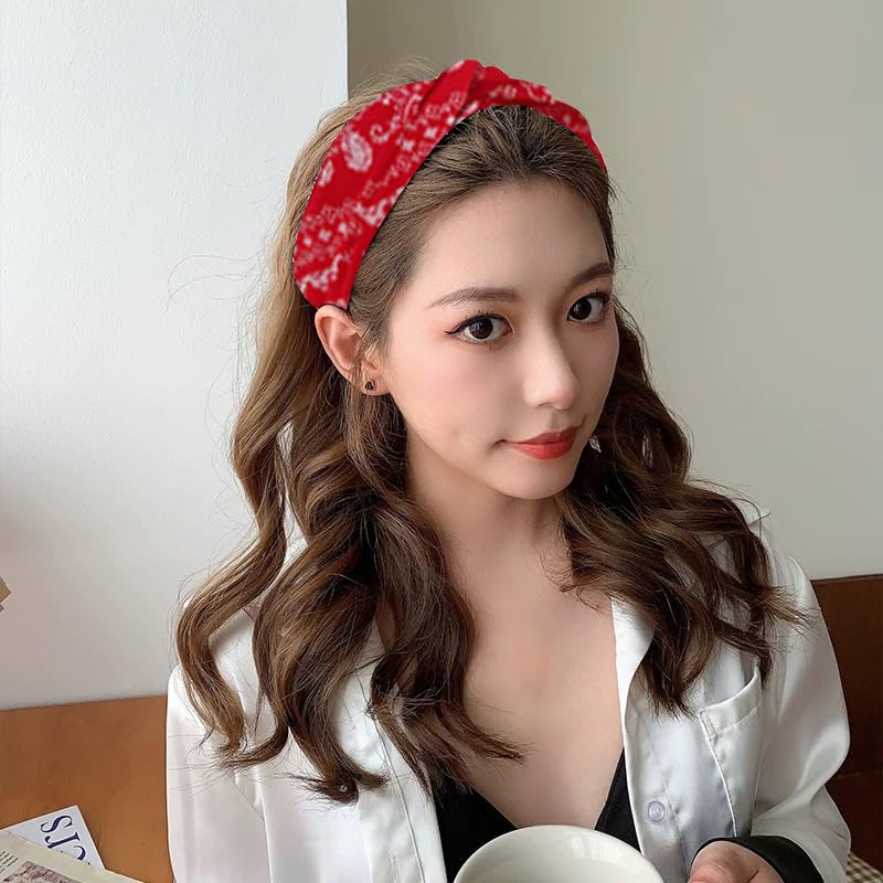 Amazon.com : Top Knot Headband for Women Bandana Headband  display picture 1