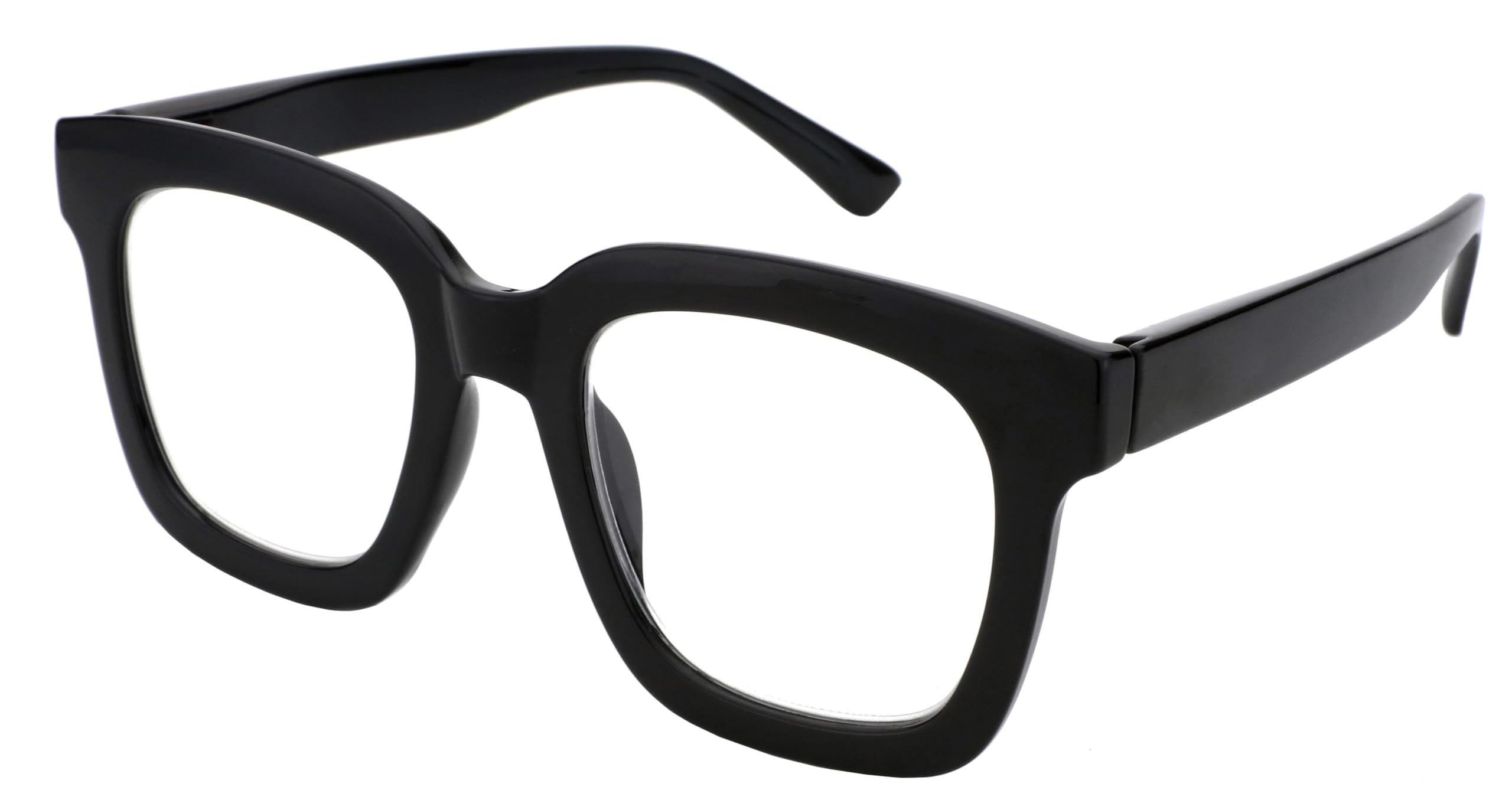 Goodlookers Reading Glasses 'Jamie' Black +3.00