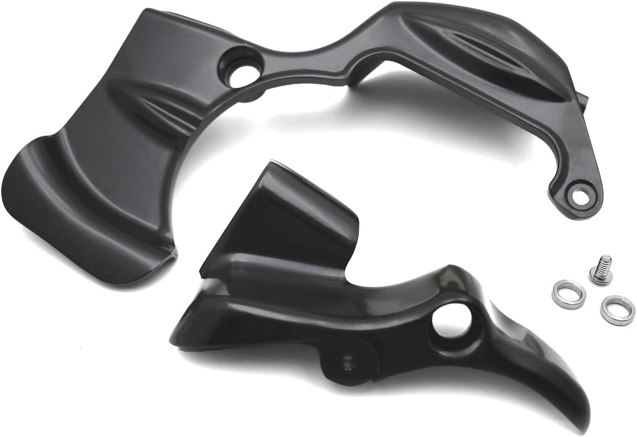 XKMT- Black Transmission Shroud Cover For H-D Street Glide FLHX FLHXS CVO 09-16 [P/N: MT441-002-BK]