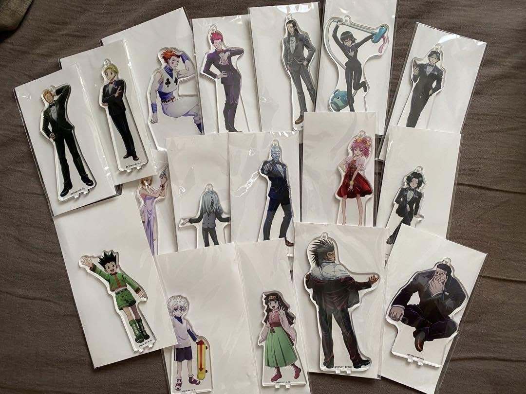 HUNTER×HUNTER アニメイトカフェ アクリルスタンド まとめ売り 9種 ハンターハンター アニメイトカフェ アクリルスタンド