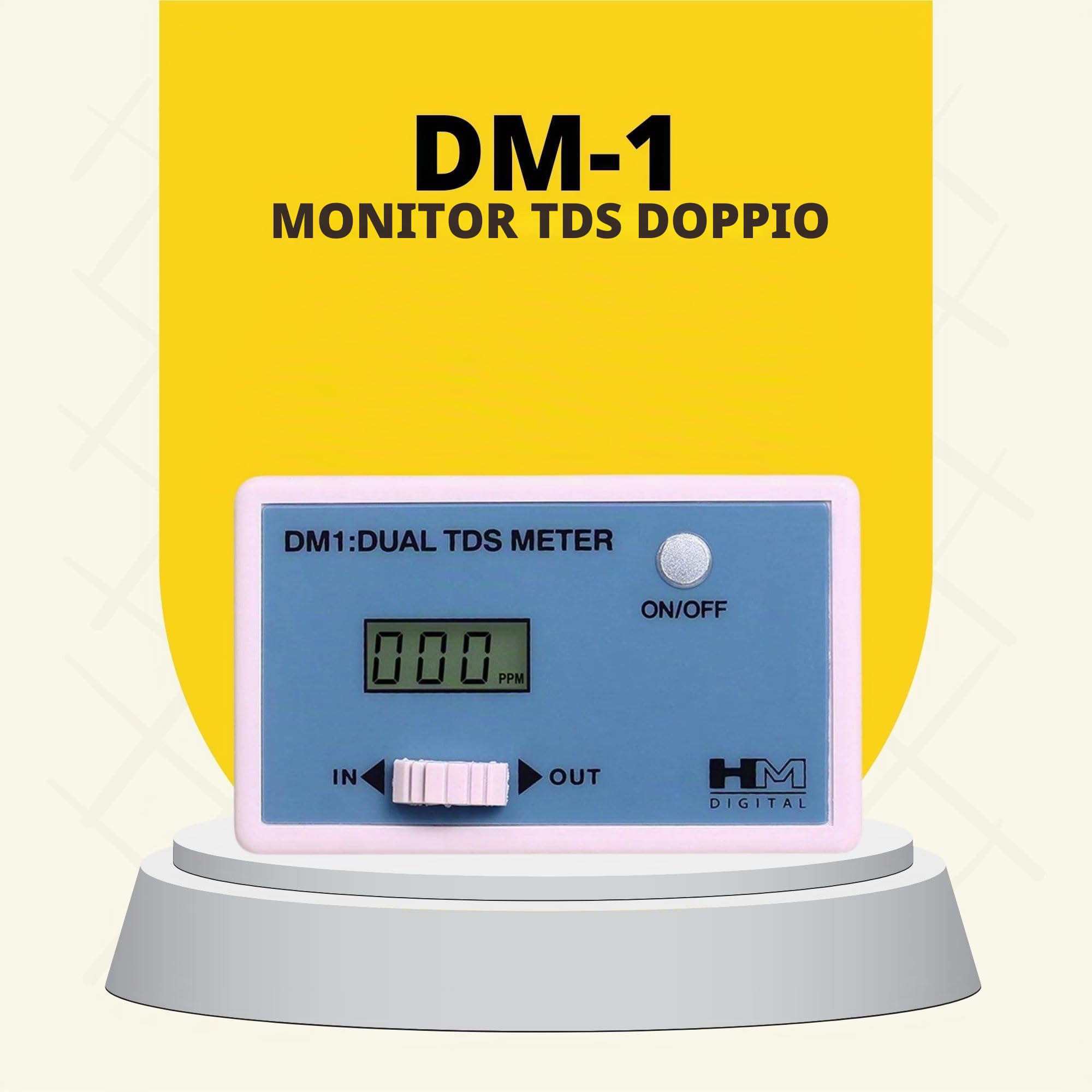 Hm Digital - Misuratore/Tester Di TDS Per Osmosi Inversa (Dm-1)