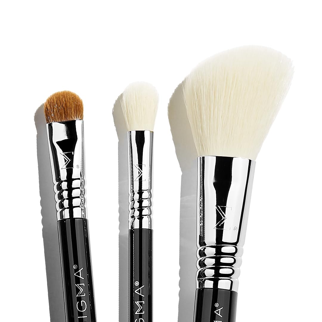 Amazon.co.jp: Sigma Beauty Travel Essential Trio Makeup Brush Set