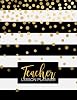 Teacher Lesson Planner: Weekly and Monthly Calendar Agenda | Academic Year August - July | Includes Quotes & Holidays | Gold Black White Striped 2019-2020 Paperback – Student Calendar, 26 Jun. 2019
