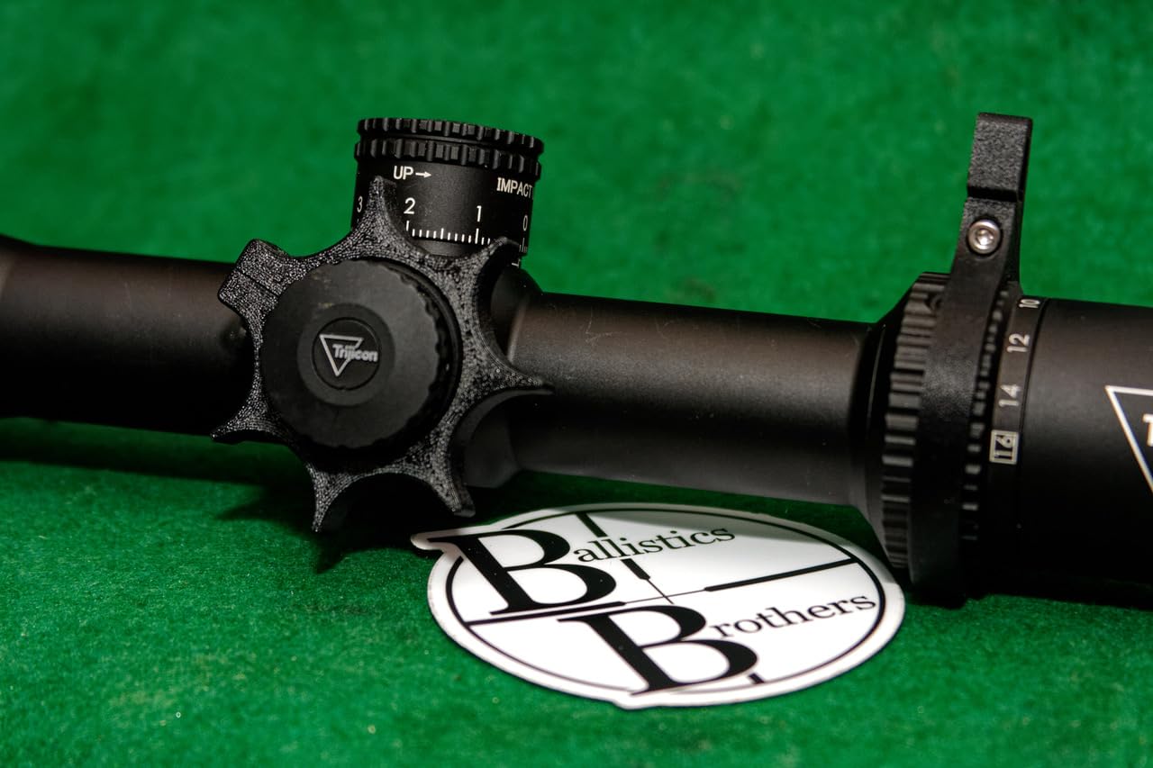Ballistics Brothers Carbon Fiber Reinforced Parallax Quick Throw Lever for a Trijicon Credo HX 4-16x50 Riflescope