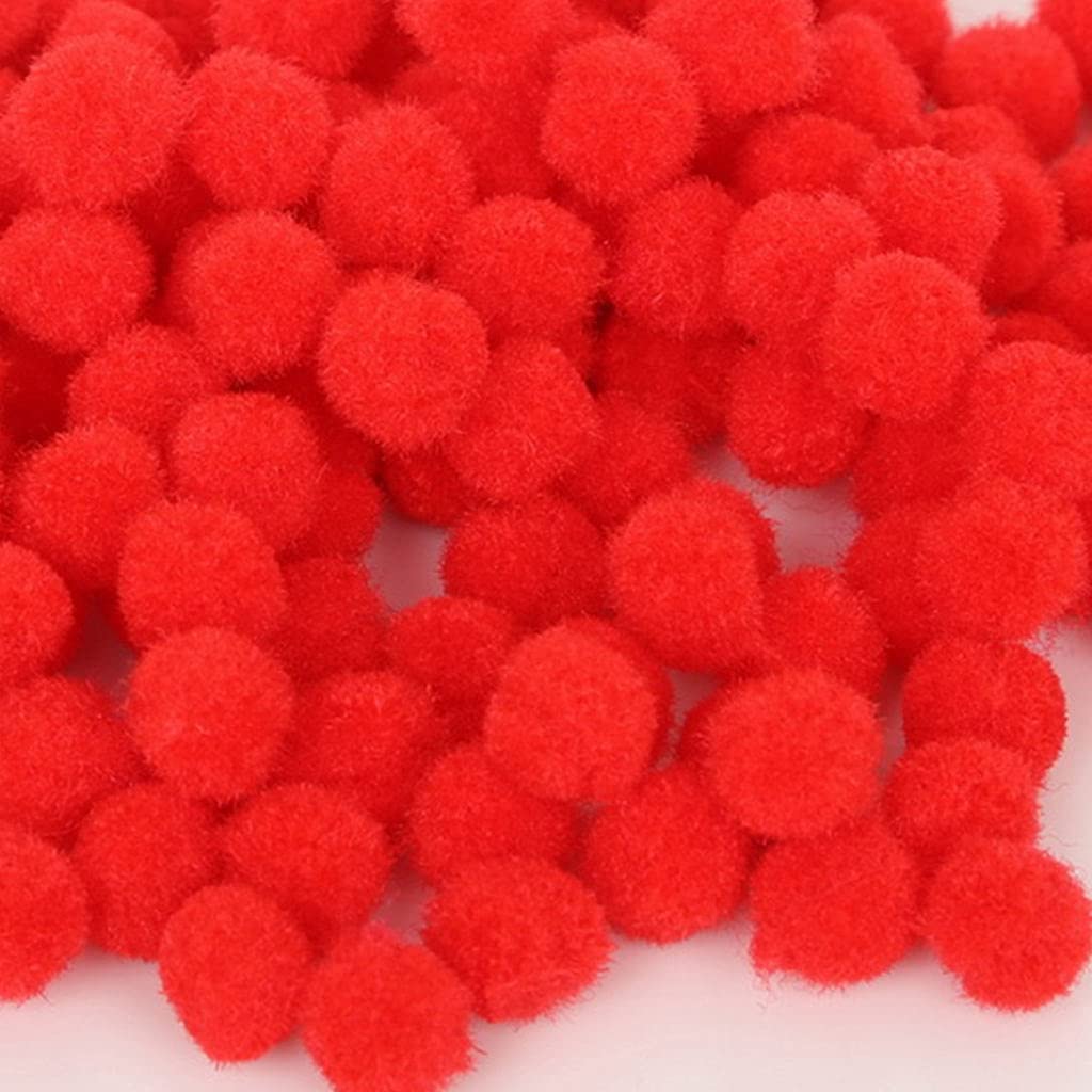zalati Pompons 100 Pcs Small Balls Craft Decorations DIY