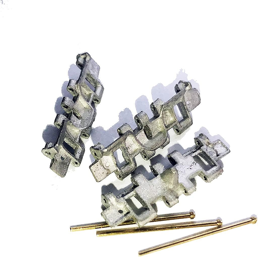 1/35 Workable Metal Track Links with Pins: Soviet JS-4 Object 705A 730 JS-5 JS-8 JS-9 JS-10 T-10 Heavy Tank Model Kit