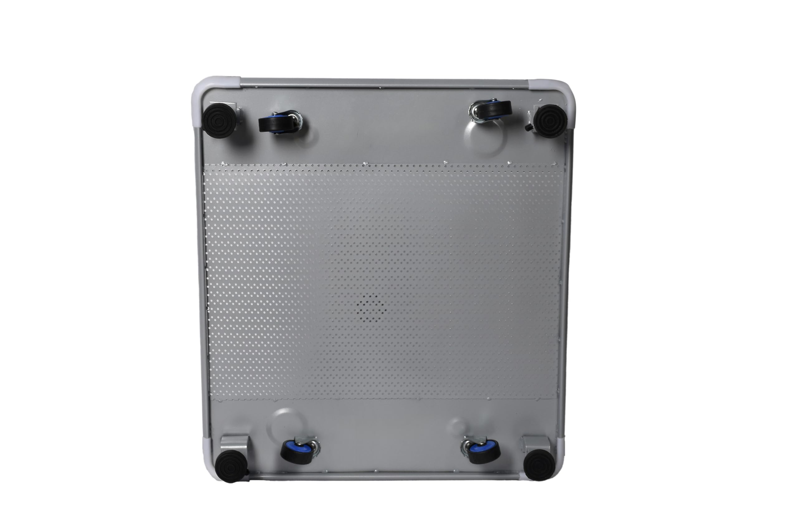 Base-D,Steel Pipe Stand(22.5*22.5-Silver Grey) suitable for all brands of Fully Automatic Top Load W/Ms of 6Kg,6.5Kg,7Kg,7.5Kg,8 Kg,9Kg and 10Kg - Castor Wheels & legs.