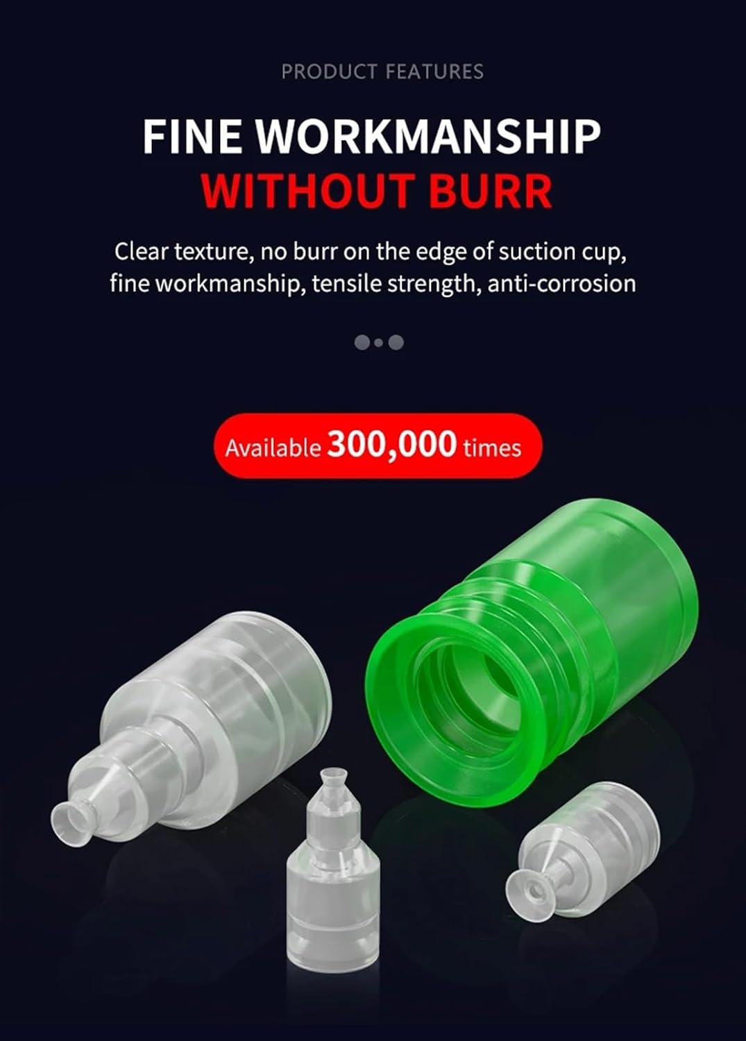 Manipulator Accessories Industrial Rubber Sucker Pad Mini Vacuum Suction Cup Chuck (Color : B20, Size : QTY-20PCS)