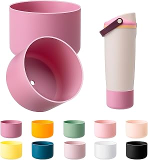 2Pcs Silicone Boot for Owala 30 40 oz FreeSip Sway Bottle & Tumbler | Protective Silicone Sleeves for Owala, BPA Free, Anti-Slip, Noise Reduction, Scratch-Resistant, for Commutes