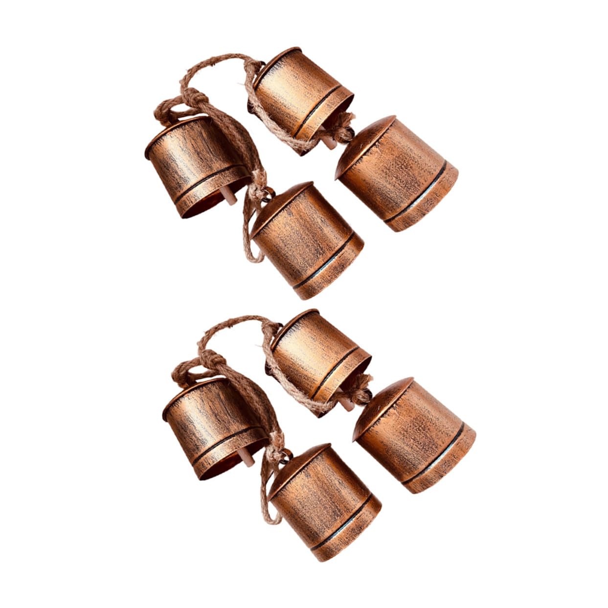 Cloches de vache rustiques pour embellir un jardin terne avec style rétro