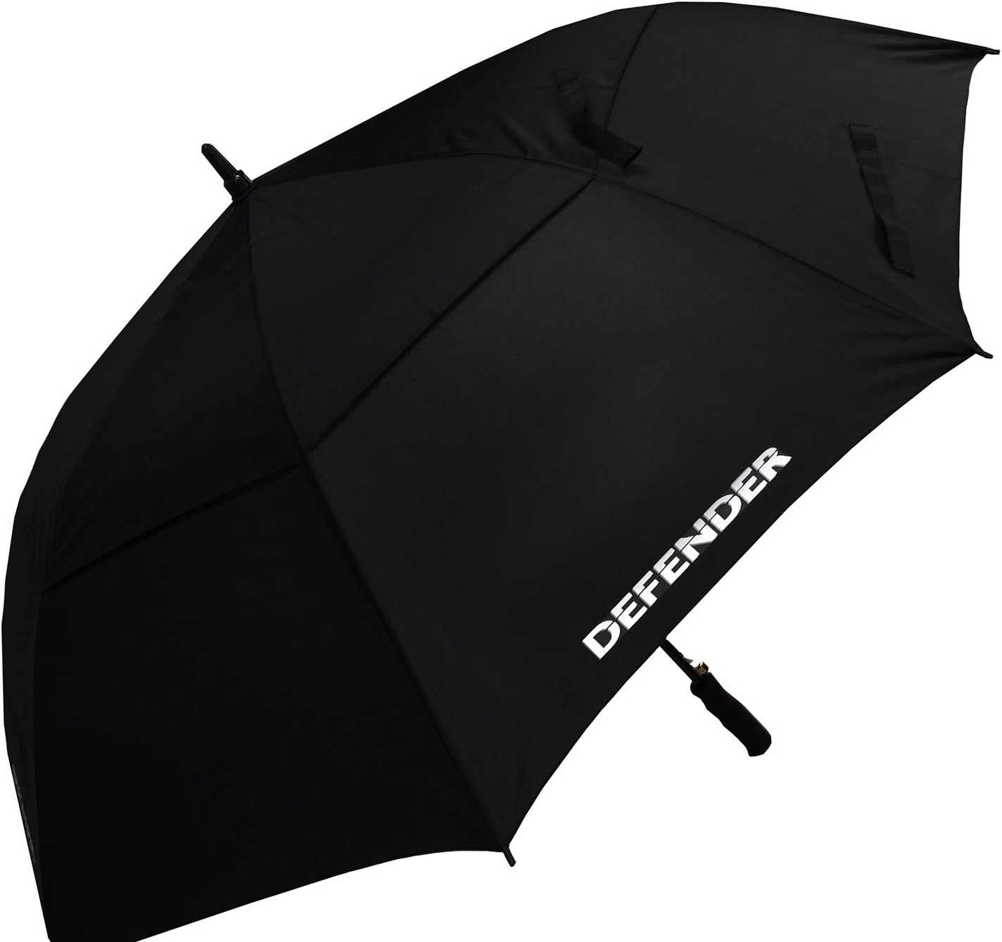 Defender Land Rover Umbrella Large Golf Umbrella Black