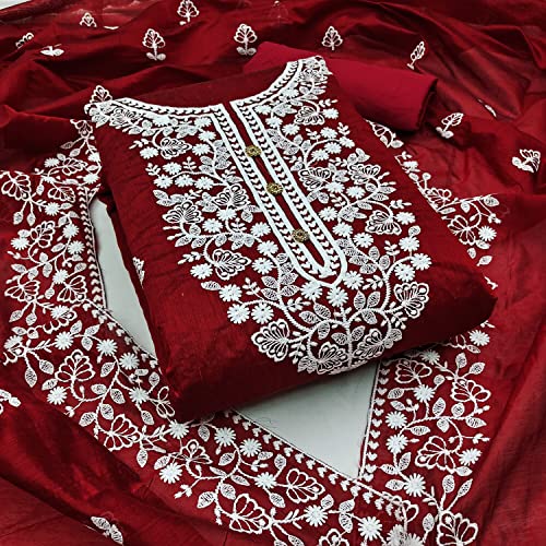 Image of StyleScope Women Unstitched Salwaar Suit Dress Material