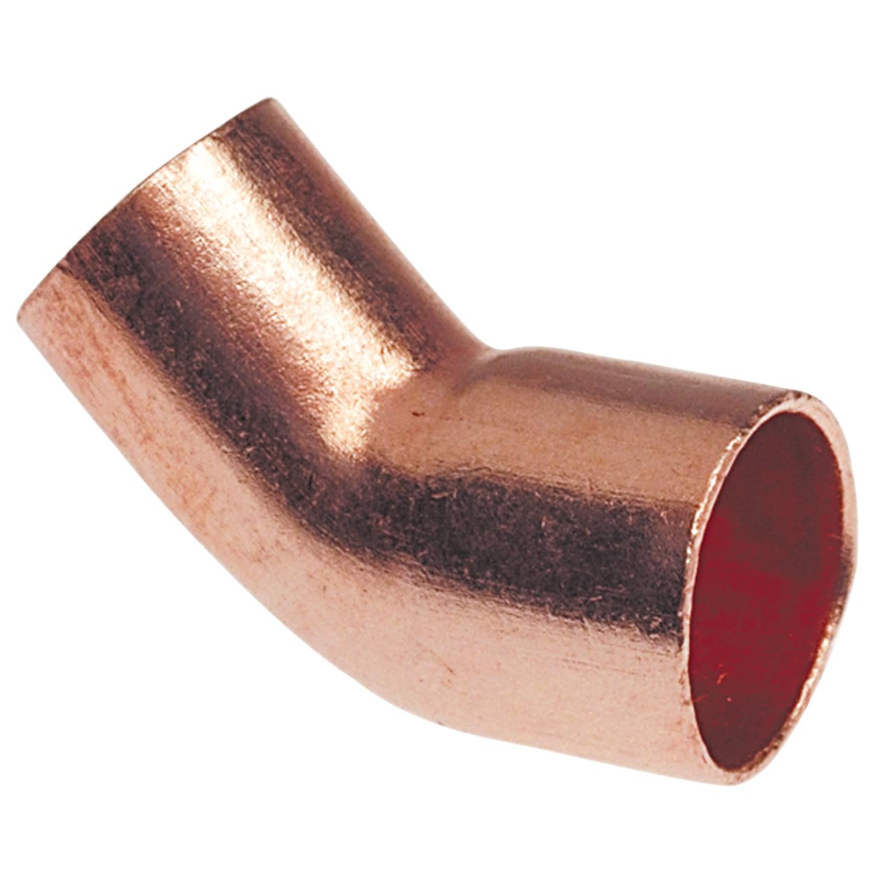 NIBCO Fig No 606-2, 3 in. Copper 45 Degree Fitting Elbow FTG x Cup, Solder