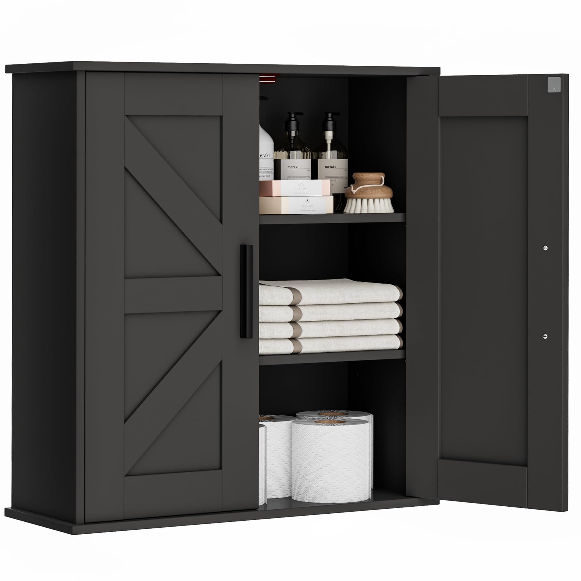 Homleke Barn Door Cabinet