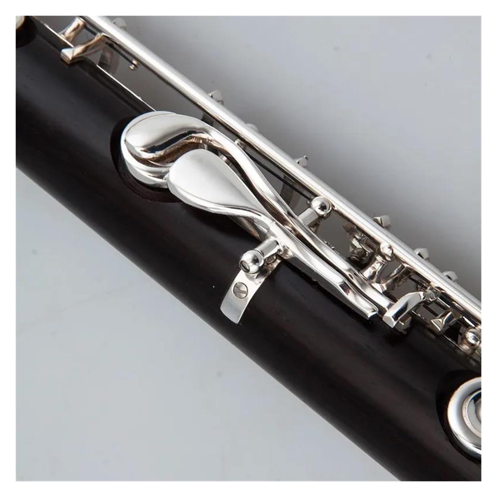 flet prosty Ebony Flute Professional C Key 17-otworowy instrument fletowy z pudełkiem Instrument dęty drewniany