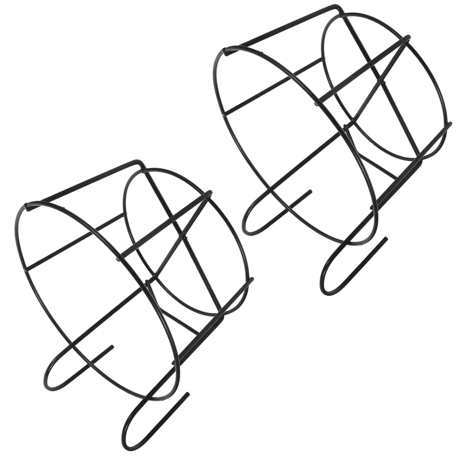 Supports à plantes suspendus pour balcon fleuri et table de jardin accueillante - Lot de 2