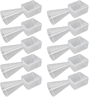 10Pcs DIY Face Mask Measuring Cup Multifunctional Accurate Face Mask Spoon Mask Mixing Tool with Scale for Home Spa Making Face Mask