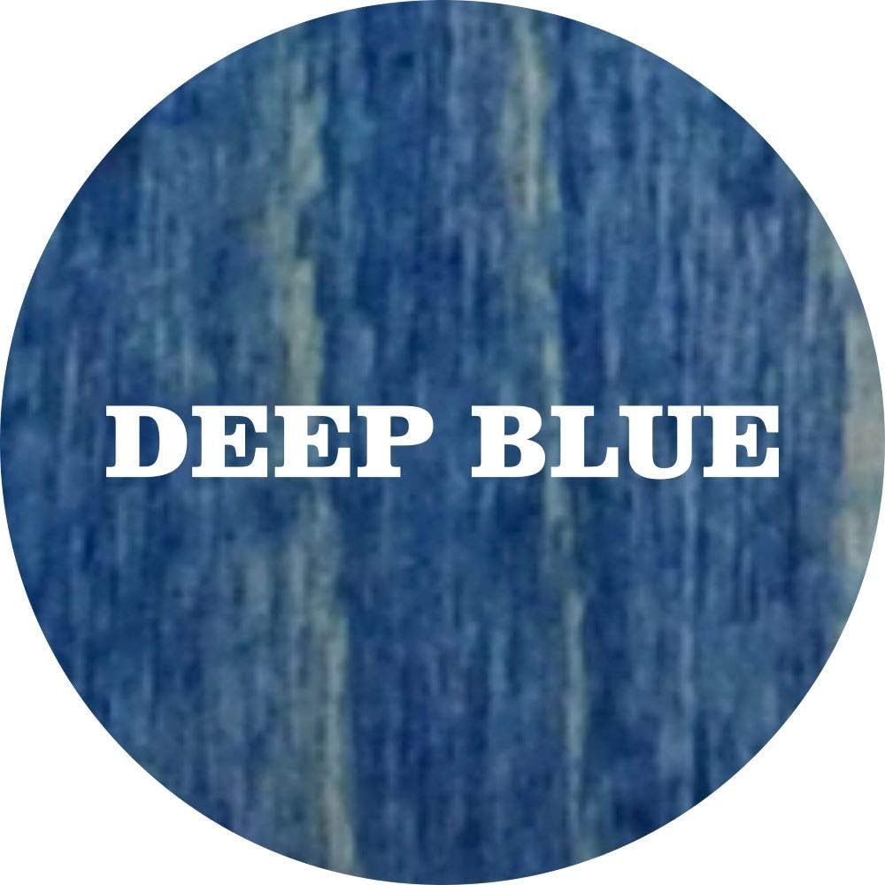 Sea & Soul Chesapeake Bay 3-D Nautical Wood Chart 12" Wall Clock, Handcrafted in The USA, Topographic Water Map Clock, Carved Lake Art Wall Clock, Coastal Décor (Deep Blue)