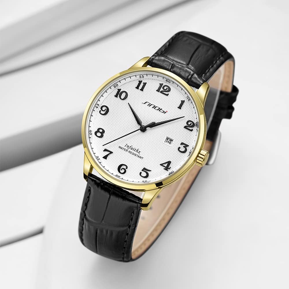 SHENGKE SINOBI – Relojes clásicos de negocios para hombre con