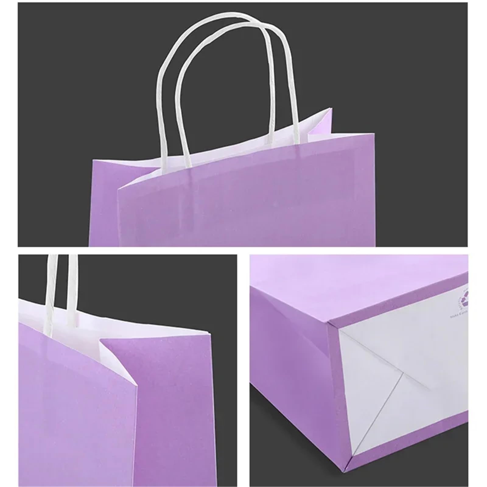 Sac cadeau de fête Noël avec poignée Pour Fête Mariage