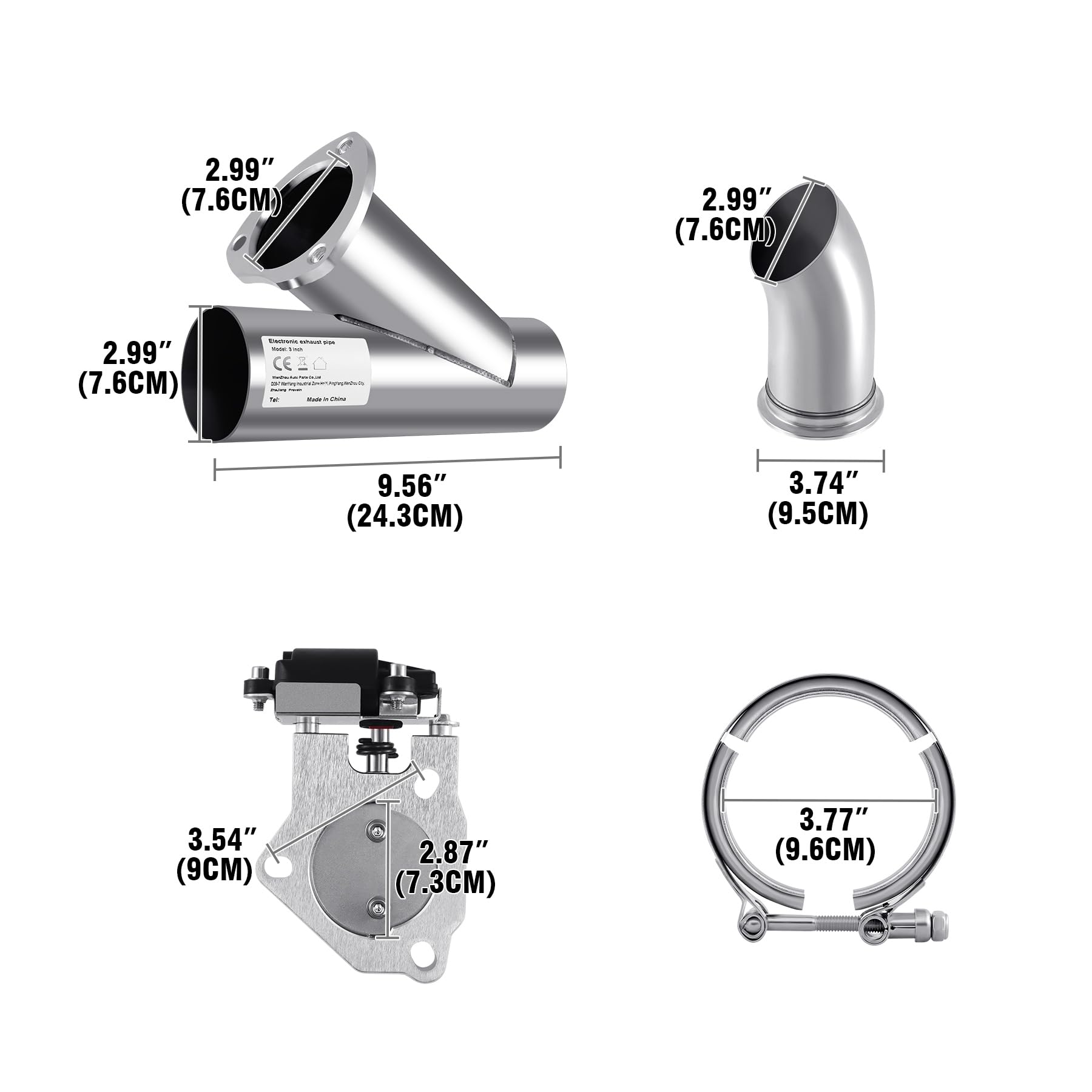 Garosa Décharge D'échappement Dump De Coupure De Pression Activé Par