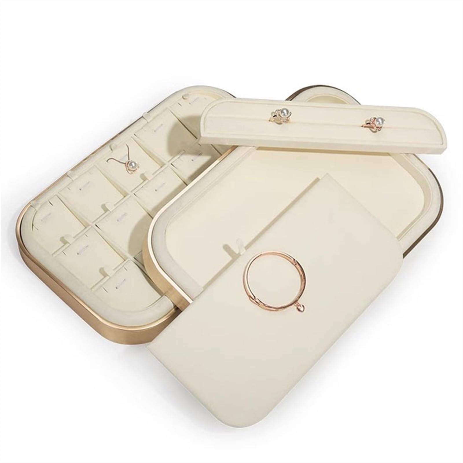 Schmuckaufbewahrung Schmuck-Organizer-Tabletts for Schubladeneinsätze