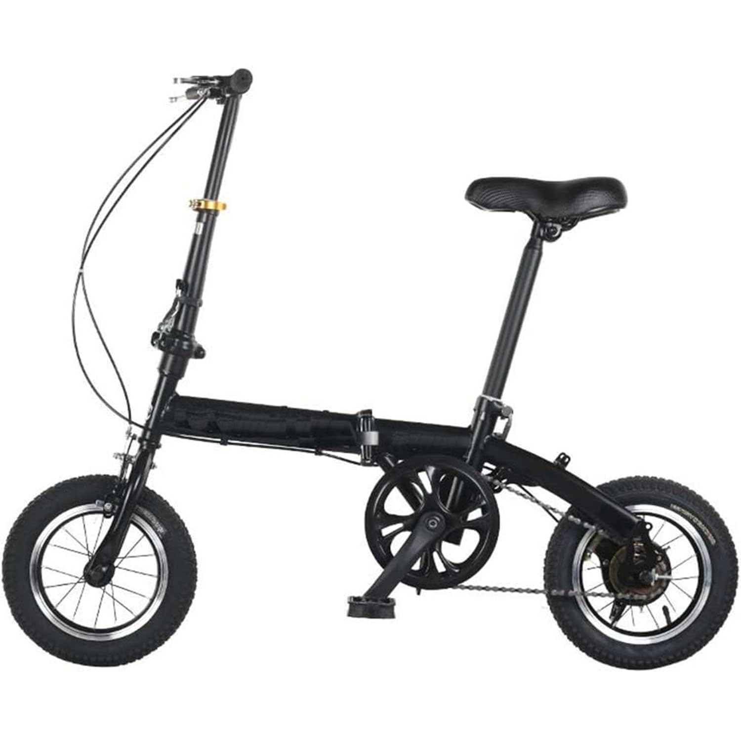 Bicicleta Plegable para Adultos De 12Pulgadas, Bicicleta Plegable Urbana, Bicicleta Plegable Móvil Portátil Liviana para Estudiantes Y Viajeros Urbanos 2