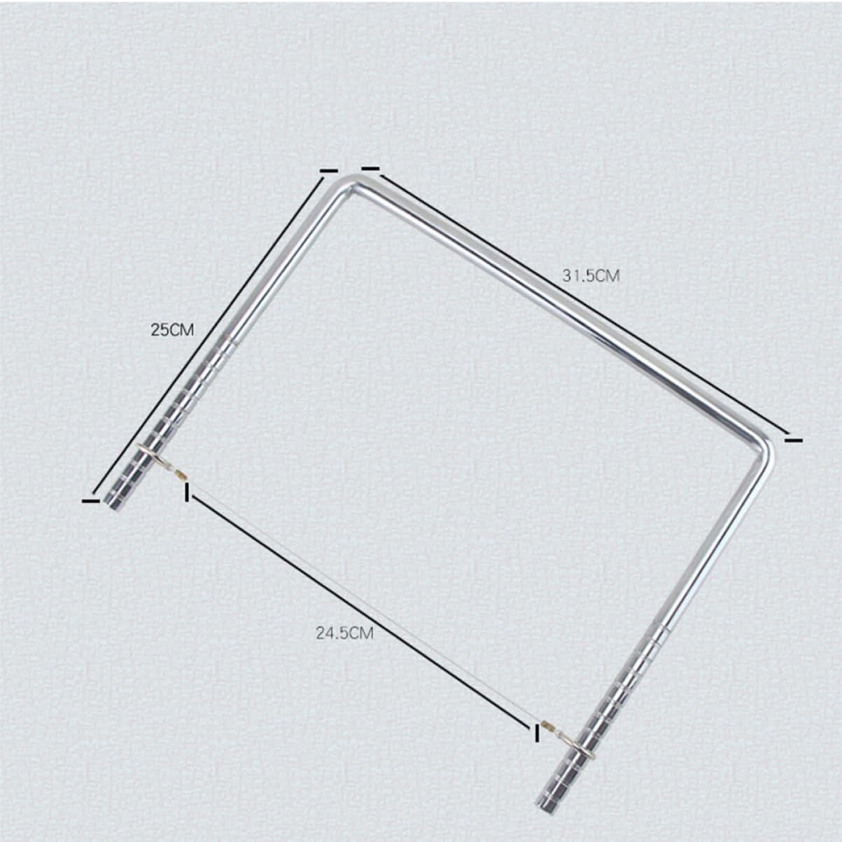 STOBOK 1 PC Mud Cutting Tools Cutting Bow Cake Wire Cutter All-Steel Mud Cutter Wire Cake Slicer Clay Cutting Tool Clay Cutter Cake Cutting Wire Clay Tools Arch Shape Mud Cutter