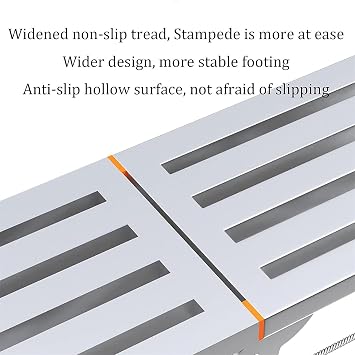 Stepladders Scaffolding platform Folding Scaffolding Equipment, Adjustable Height Work Platform, Steel Scaffolding Equipment Tools For Home Improvement Cleaning Windows (Color : 140cm)