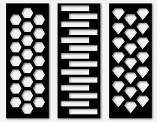 Makeup Swatch Sticker Stencils, 6 Pack of Vinyl Swatch Stencils, Makeup Artist Supply, Beauty Supply Price In India