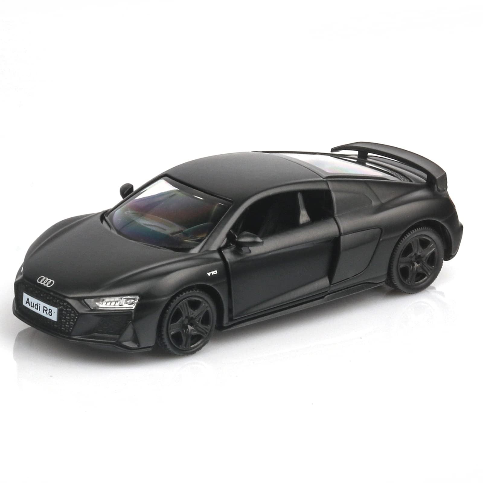 TOKAXI 1/36 Scale R8 Car Models,Diecast Model Cars,Pull Back Vehicles Toy Cars,Cars Gifts for Boys Girls (Matte)