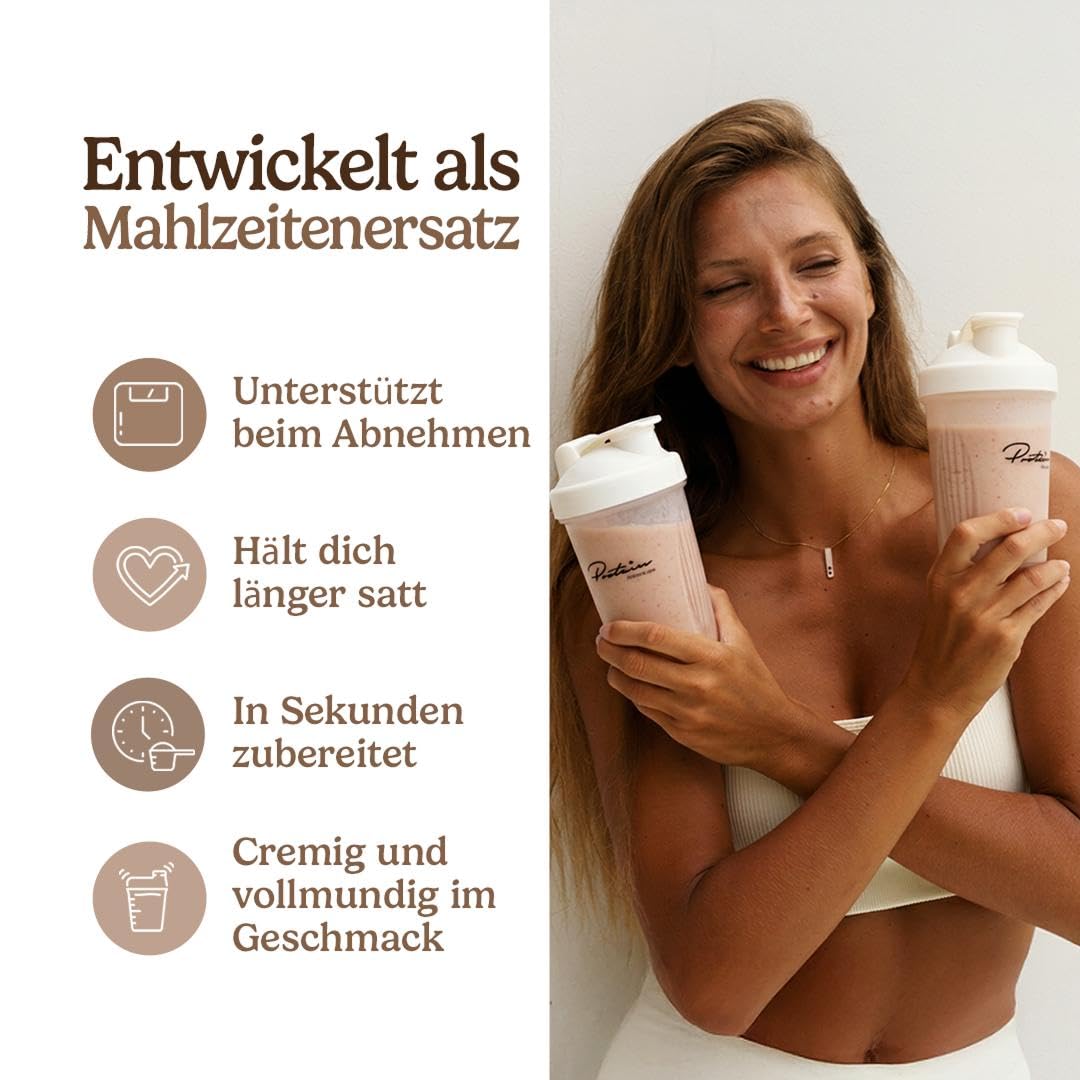 Protein Slim Mahlzeitenersatz | 20g, 26 Vitamine & Mineralstoffe | Zum Abnehmen | Kalorienarmer Shake | 34 Portionen | Himbeere & Weiße Schokolade