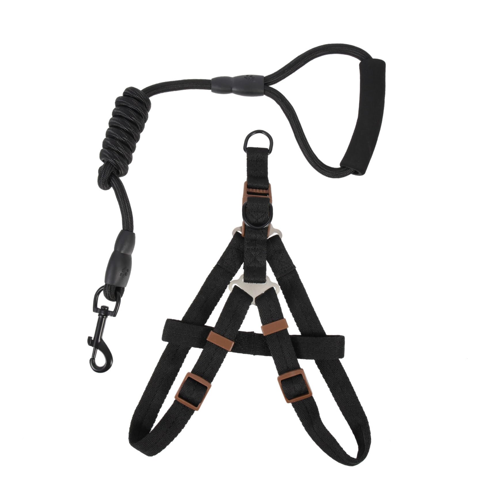 VICASKY 1 Set Pet Traction Harness Dog Leash Kit for Breeds Comfortable Walking Vest with Durable Material for Pet Owners and Training Activities