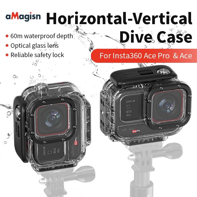 Custodia Impermeabile TELESIN 60M Per GoPro Hero 11/10/9 - Kit Con 3 Filtri Per Immersioni E Supporto - Foto 3