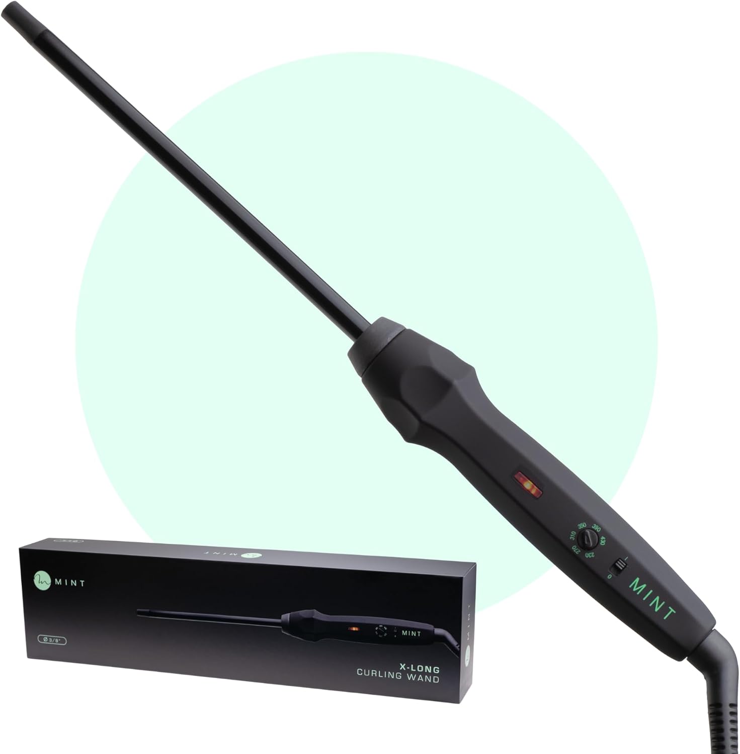 MINT Professional Clamp-Free Curling Wand 38 Inch Italy Ubuy