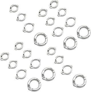 CoscosX 40 Pcs Pet Birds Flying Training Leash Rings Clips Pet Opening Foot Rings Clips Pigeon Leg Ring Parrot Ankle Rings Clips Bird Dove Parrot Foot Ring Parrot Flying Accessory Birds Supply,4 Sizes