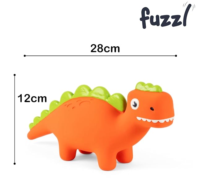 Foto 5 de 6 de Fuzzl Juguetes masticables para perros Tough Puppy Dinosaur Steggy