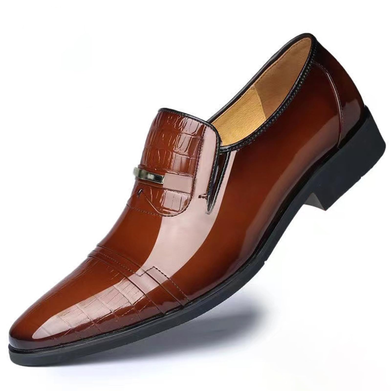 Scarpe Oxfords da Uomo Punta | casual, in pelle, eleganti, mocassini, all'aperto, camminare, abito sposa, ufficio