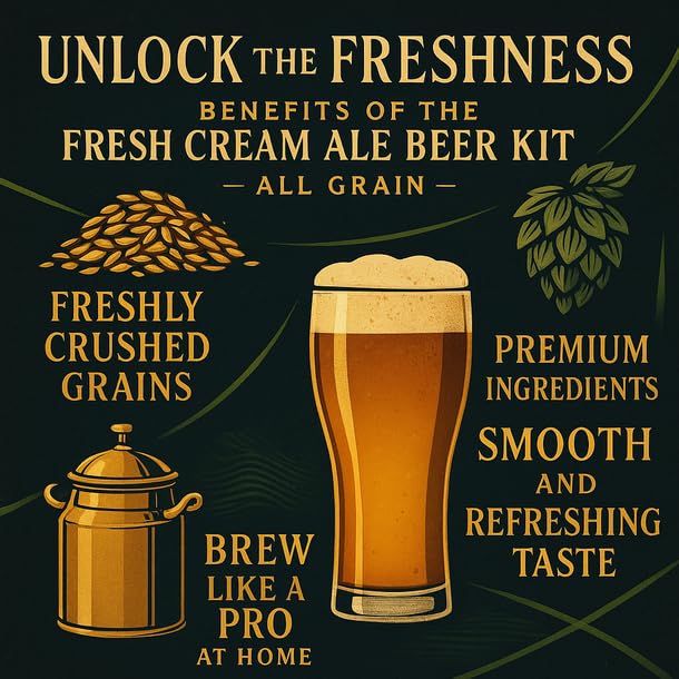 Label Peelers Fresh Cream Ale Beer Kit - All Grain