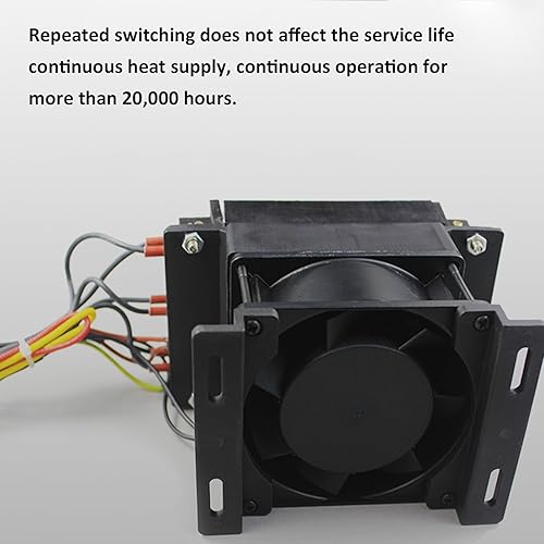 Miniatura 6 de Calentador de ventilador PTC 500W 110V Elemento de cerámica eléctrico Ahorro de energía Temperatura constante Termistor Aislamiento Calentador de