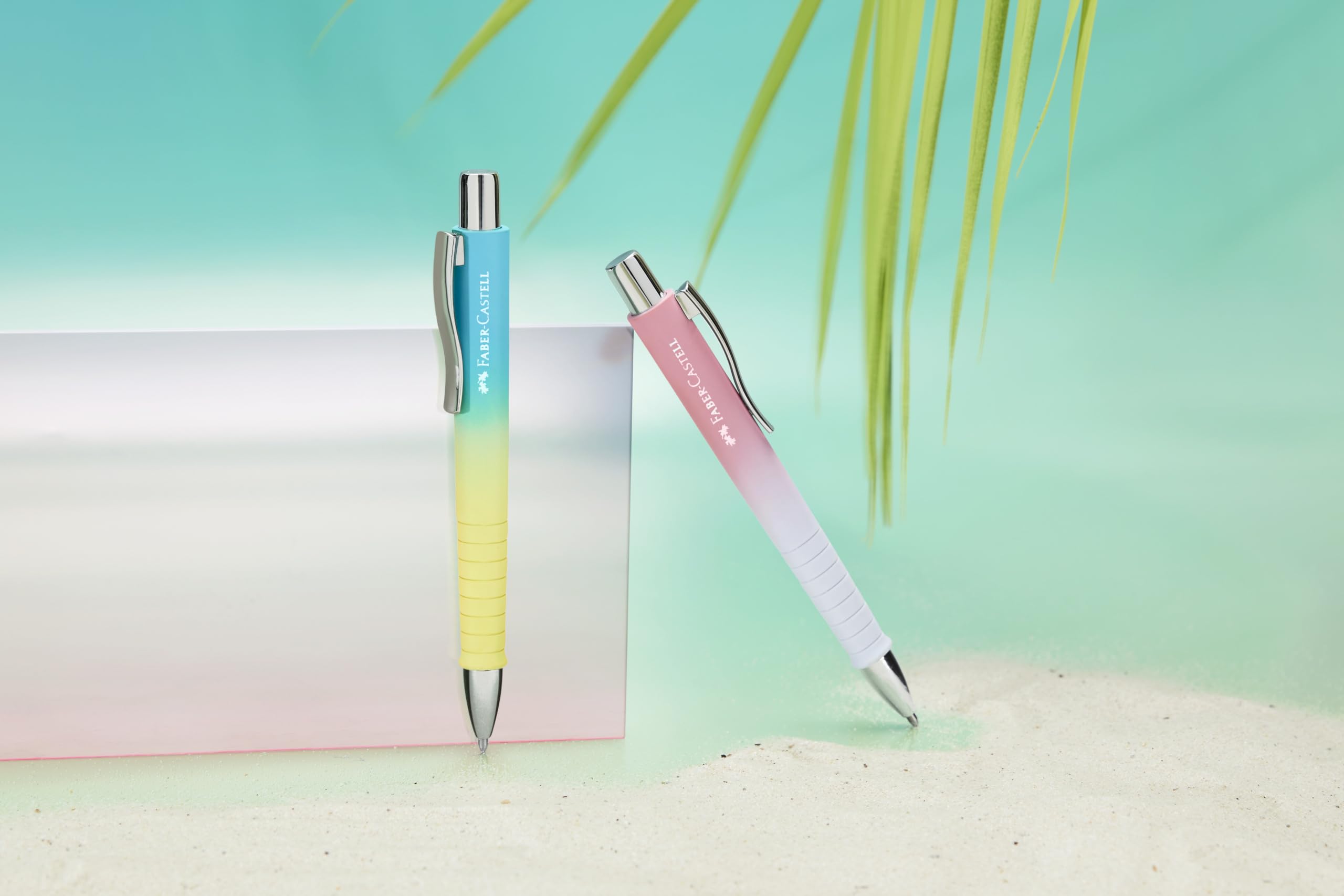 FABER-CASTELL 241109 Poly Ball Urban Sunrise Ballpoint Pen with Replaceable XB Refill Indelible Pack of 1 — view 3