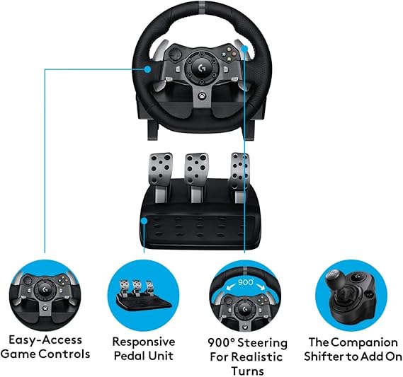Logitech Logitech G920 Driving Force （ For Xbox One, PC ） Imported goods